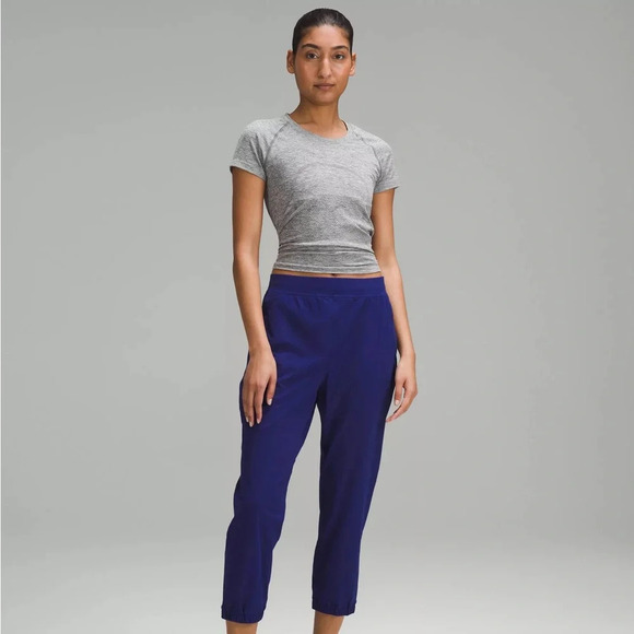 🆕💙 Lululemon Adapted State HR Cropped Jogger - Larkspur - Picture 10 of 10